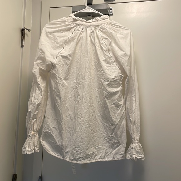 LEE MATHEWS | White Blouse - Picture 8 of 8